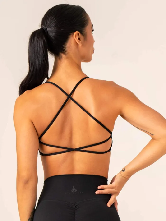 NKD Embody Sports Crop 8211 Black Women Ryderwear Sports Bras