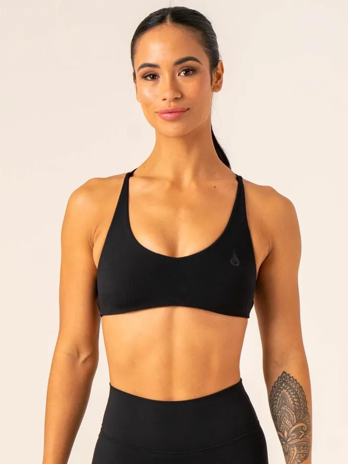 NKD Embody Sports Crop 8211 Black Women Ryderwear Sports Bras