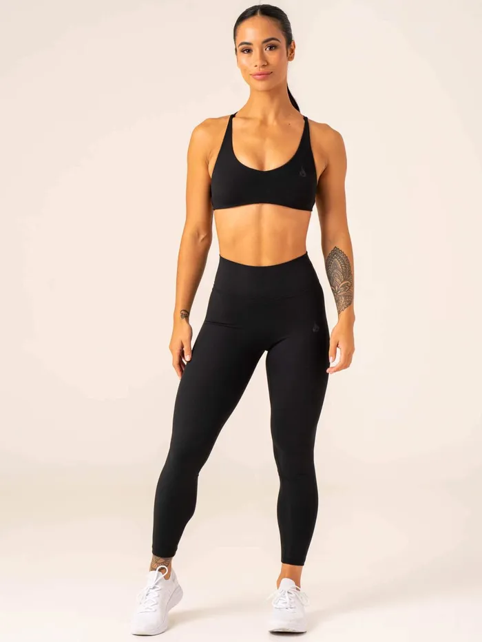 NKD Embody Sports Crop 8211 Black Women Ryderwear Sports Bras