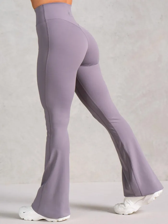 NKD Flared Leggings 8211 Charcoal Women Ryderwear Leggings