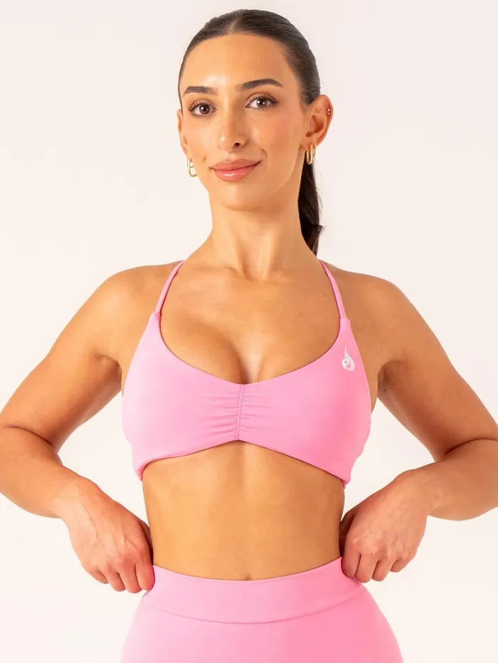 NKD Stonewash Sports Bra 8211 Pink Stonewash Women Ryderwear Sports Bras