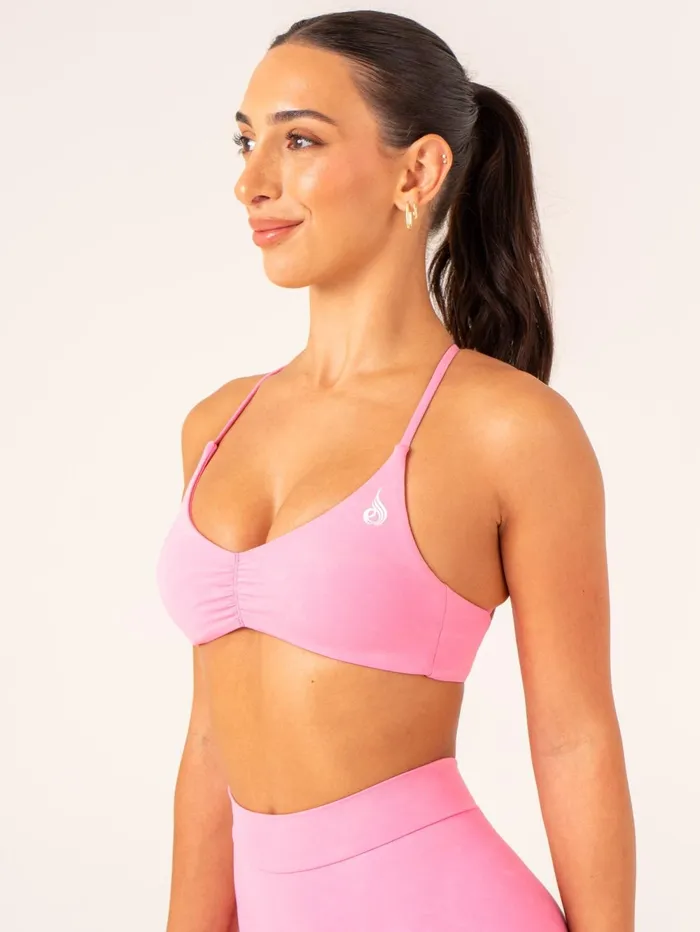 NKD Stonewash Sports Bra 8211 Pink Stonewash Women Ryderwear Sports Bras