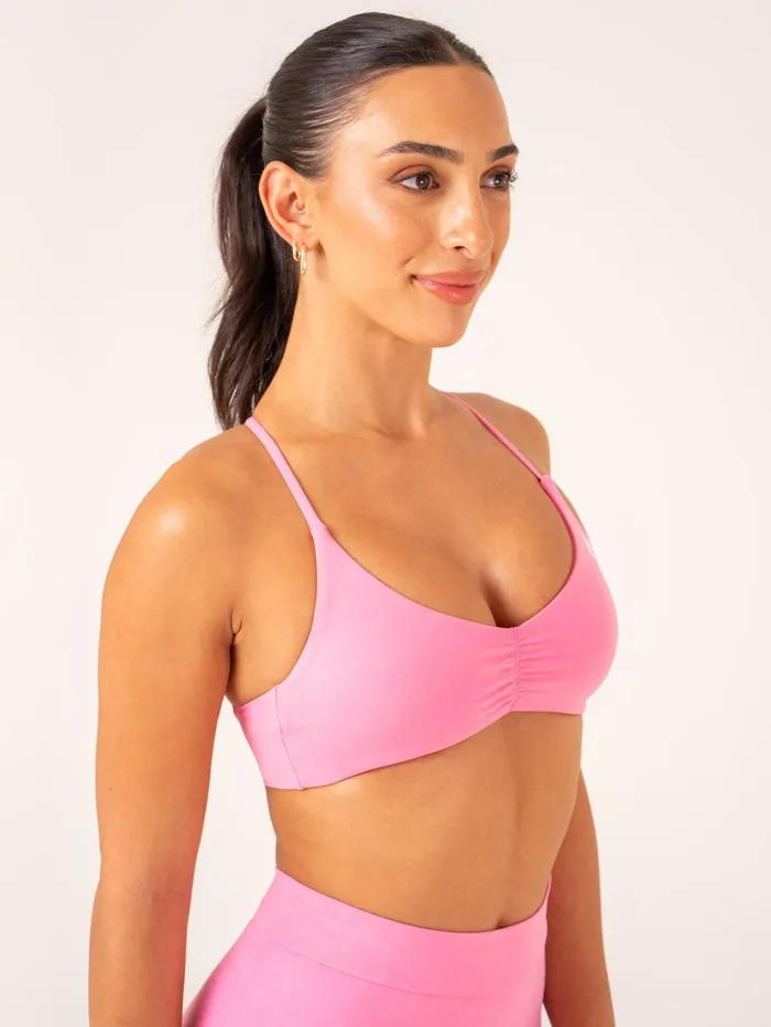 NKD Stonewash Sports Bra 8211 Pink Stonewash Women Ryderwear Sports Bras