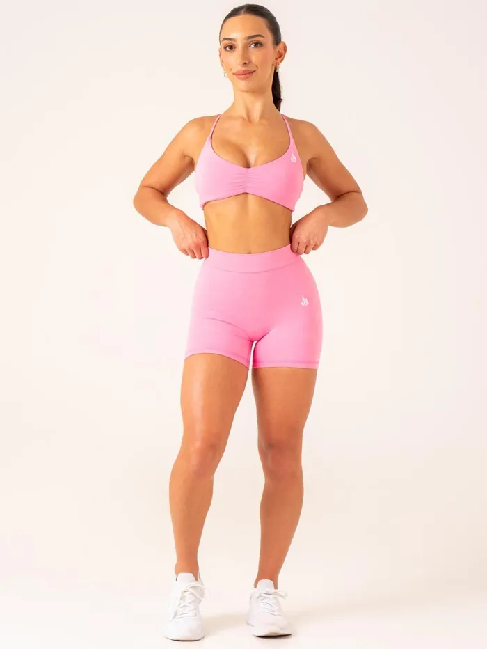 NKD Stonewash Sports Bra 8211 Pink Stonewash Women Ryderwear Sports Bras