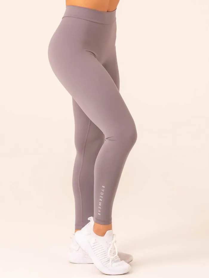 NKD V Scrunch Leggings 8211 Charcoal Women Ryderwear Leggings
