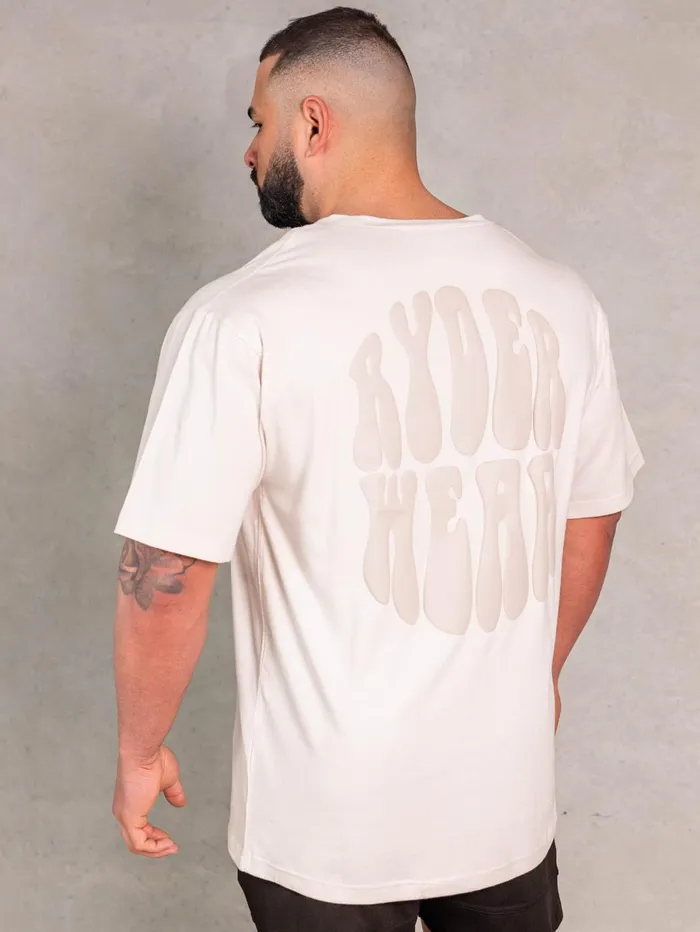 NRG Oversized TShirt 8211 Oat Men Ryderwear Tops