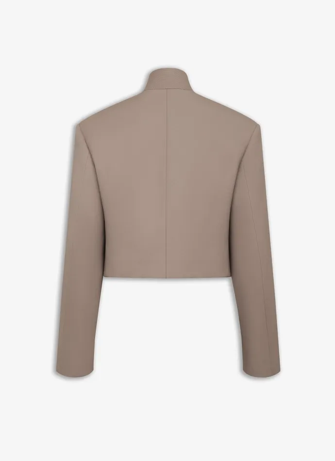 Nude SHORT BREASTED JACKET Women Alaa Coats and Jackets