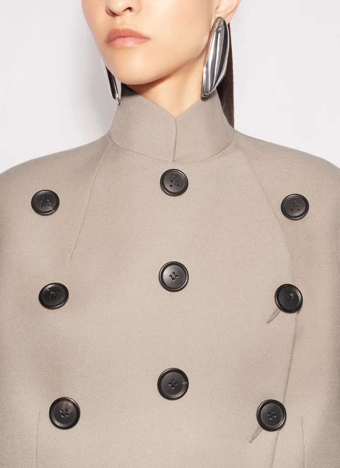 Nude SHORT BREASTED JACKET Women Alaa Coats and Jackets