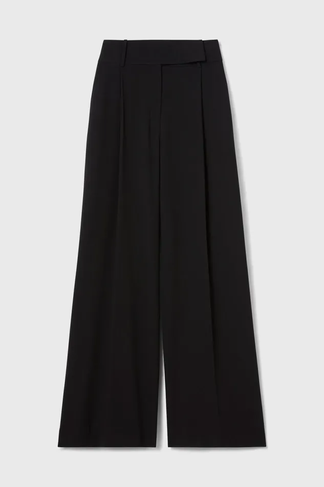 Obi Wide Pants Black Women Rodebjer Trousers