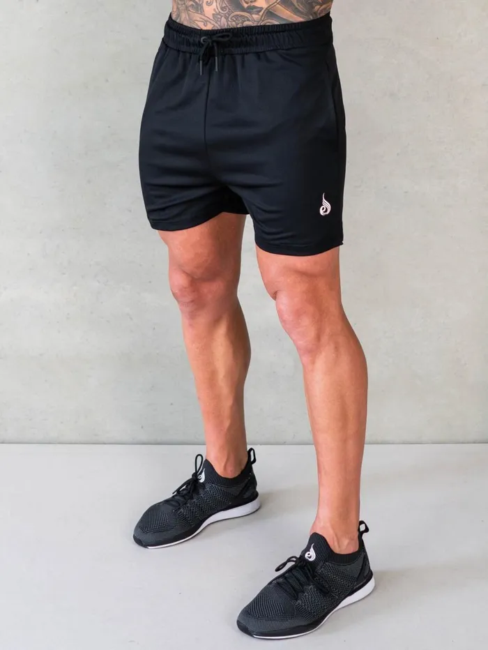 Octane Mesh Shorts 8211 Faded Black Men Ryderwear Gym Shorts