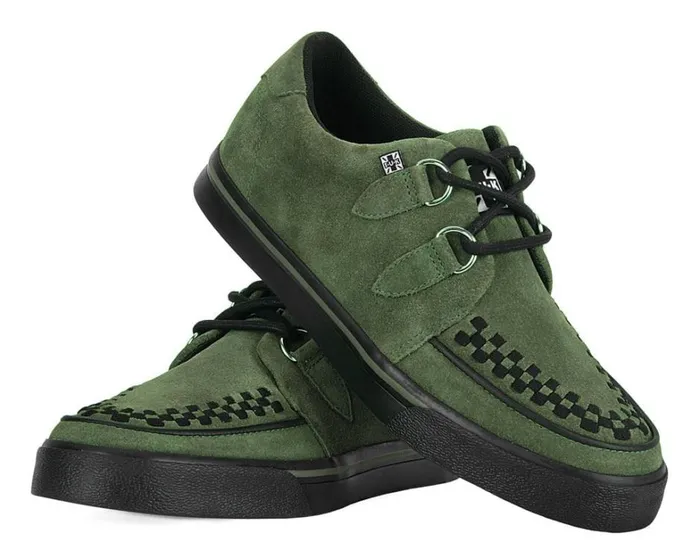 Olive Green Suede Creeper Sneaker Men TUK Shoes Sneakers Olive Green Suede Creeper Sneaker Men TUK Shoes Sneakers