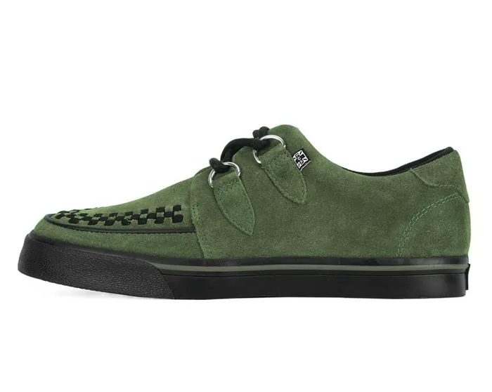 Olive Green Suede Creeper Sneaker Men TUK Shoes Sneakers Olive Green Suede Creeper Sneaker Men TUK Shoes Sneakers
