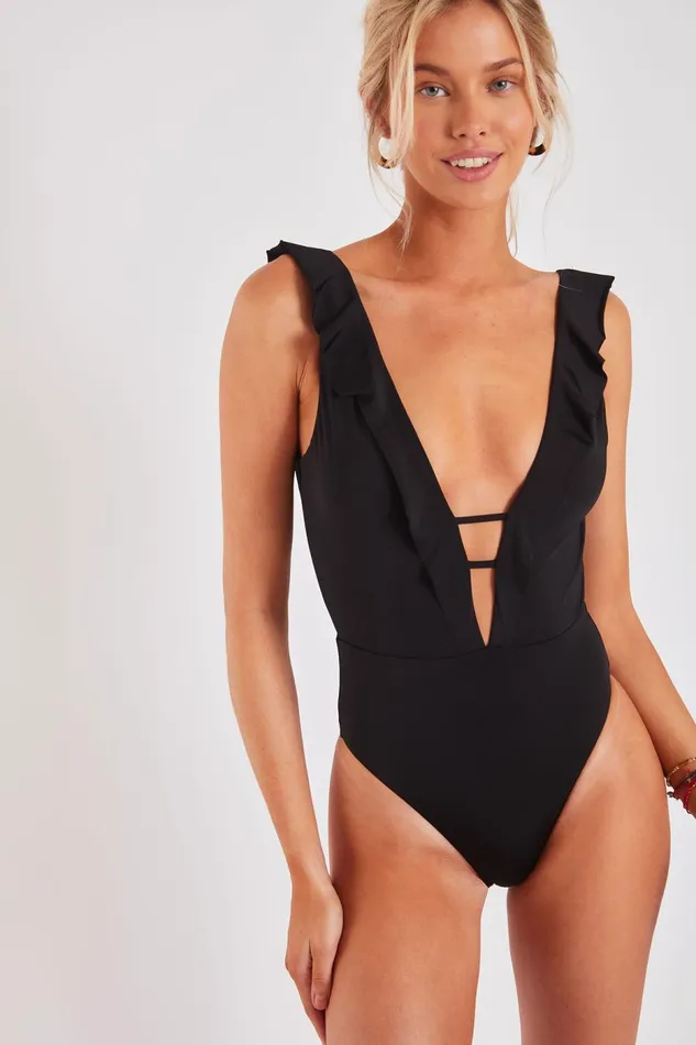 One Piece Black 8211 PAUINI REINA Black Women Banana Moon Sexy One Piece Swimsuit One Piece Black 8211 PAUINI REINA Black Women Banana Moon Sexy One Piece Swimsuit