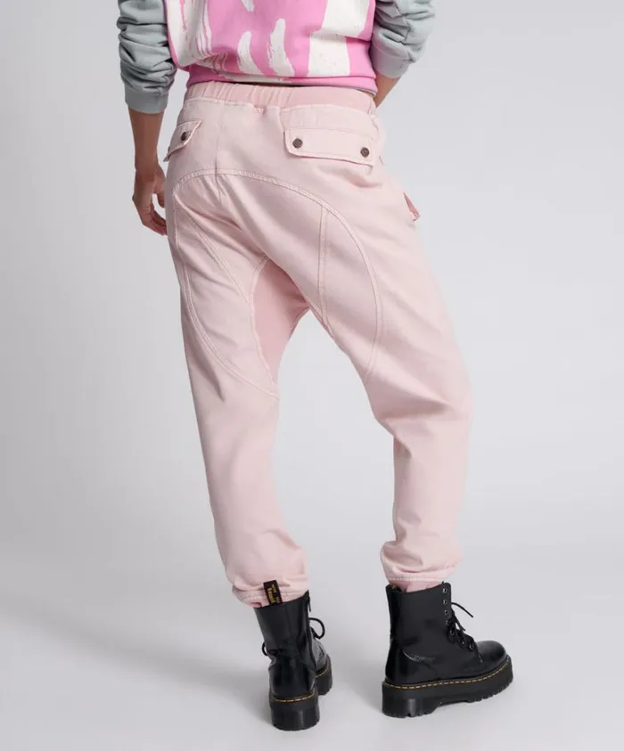 One Teaspoon Bottoms Women Blush Cargo Cadet Pants