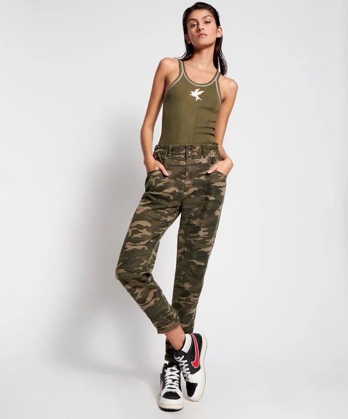 One Teaspoon Bottoms Women Camo Pioneer 80S Jeans