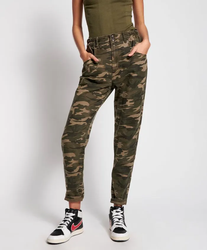 One Teaspoon Bottoms Women Camo Pioneer 80S Jeans