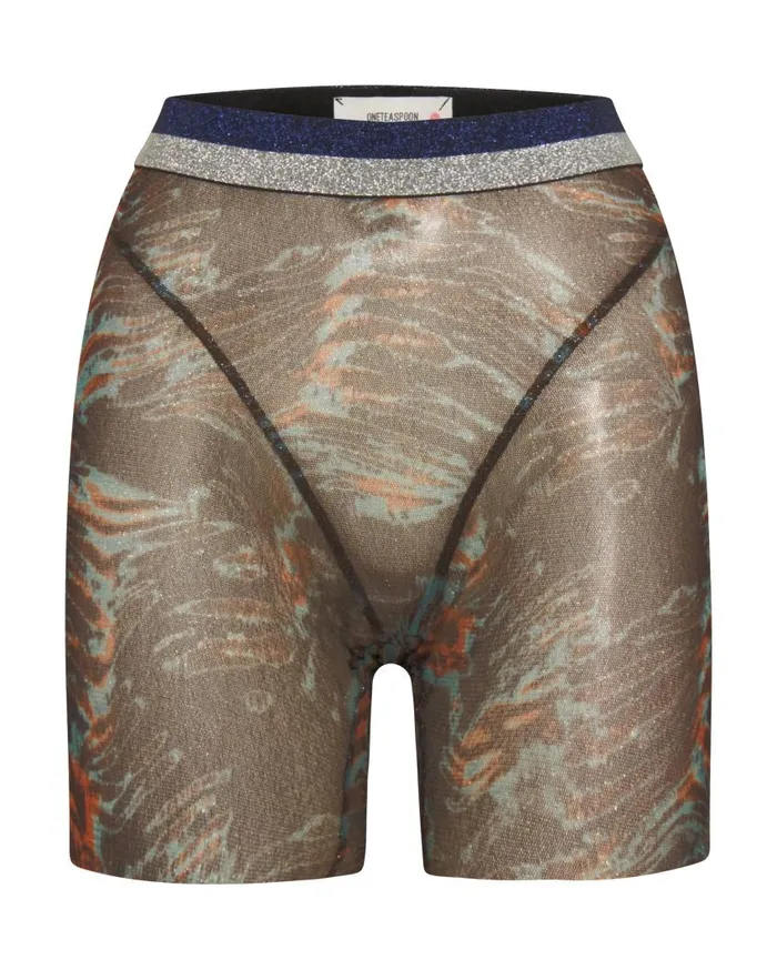 One Teaspoon Bottoms Women Chromatic Bike Short