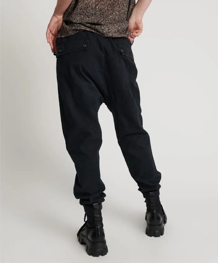 One Teaspoon Bottoms Women Faded Black Cadet Pants