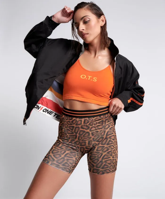 One Teaspoon Bottoms Women OTS Animal Bike Short