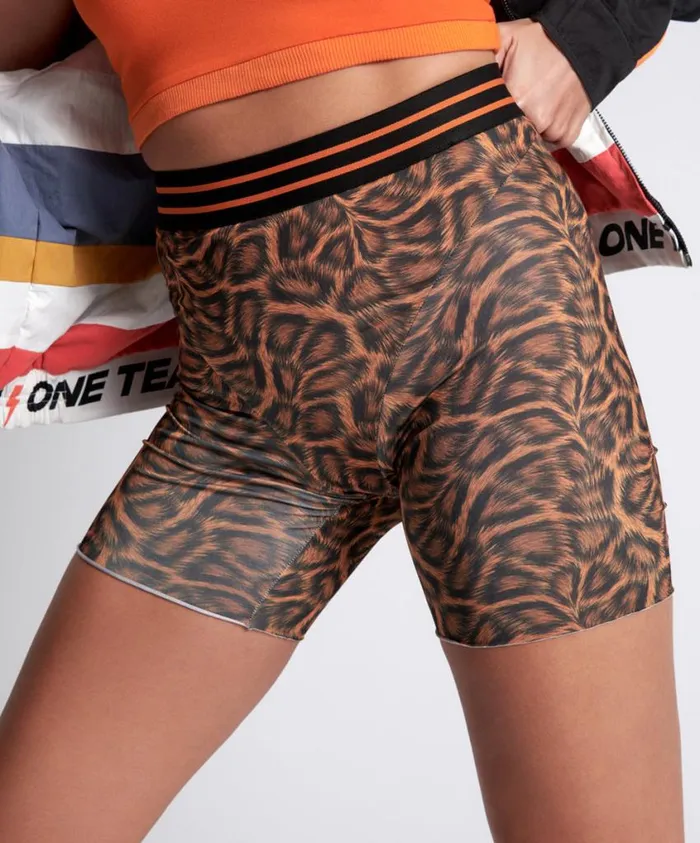 One Teaspoon Bottoms Women OTS Animal Bike Short
