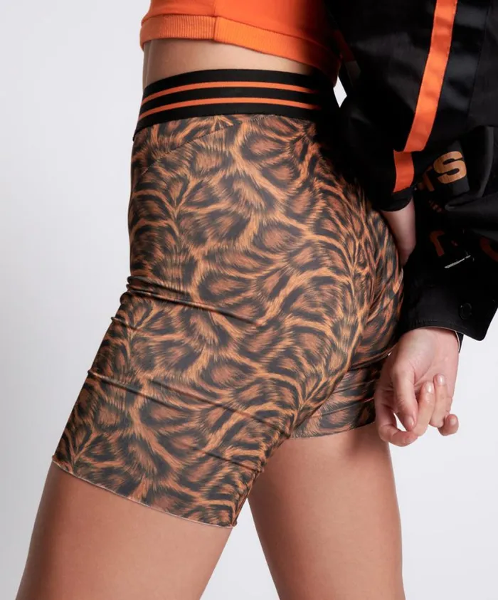 One Teaspoon Bottoms Women OTS Animal Bike Short
