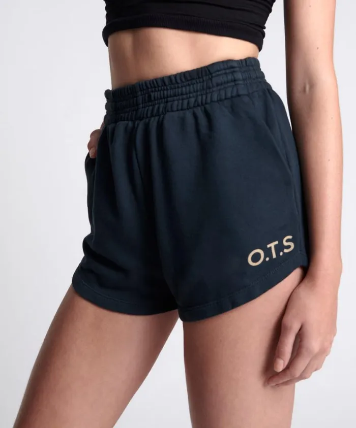 One Teaspoon Bottoms Women OTS High Waist Hustle Shorts Black