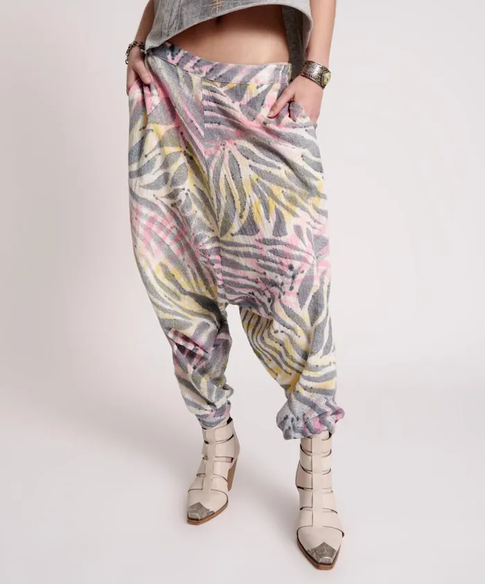 One Teaspoon Bottoms Women Palm Island Drifter Harem Pants