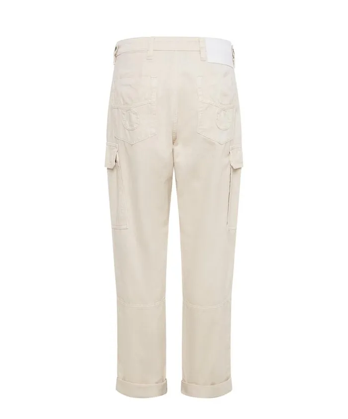 One Teaspoon Bottoms Women Sand Cargo Motion Denim Jeans
