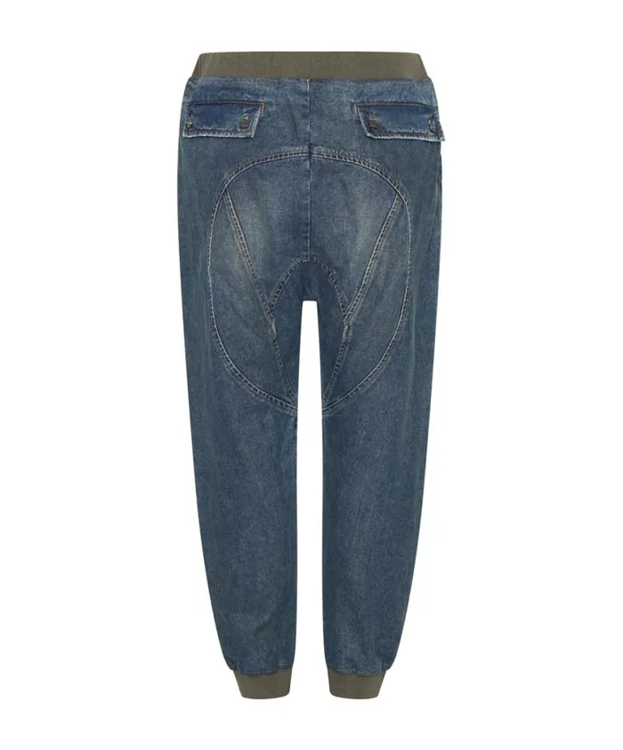 One Teaspoon Bottoms Women Used Blue Cadet Jeans