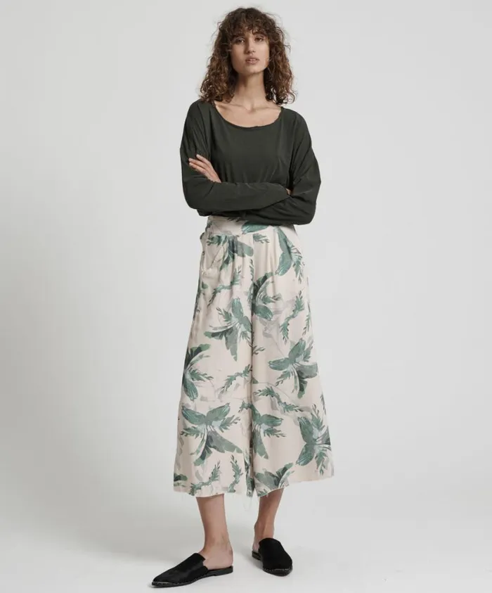 One Teaspoon Bottoms Women Wasteland Wide Leg Pant