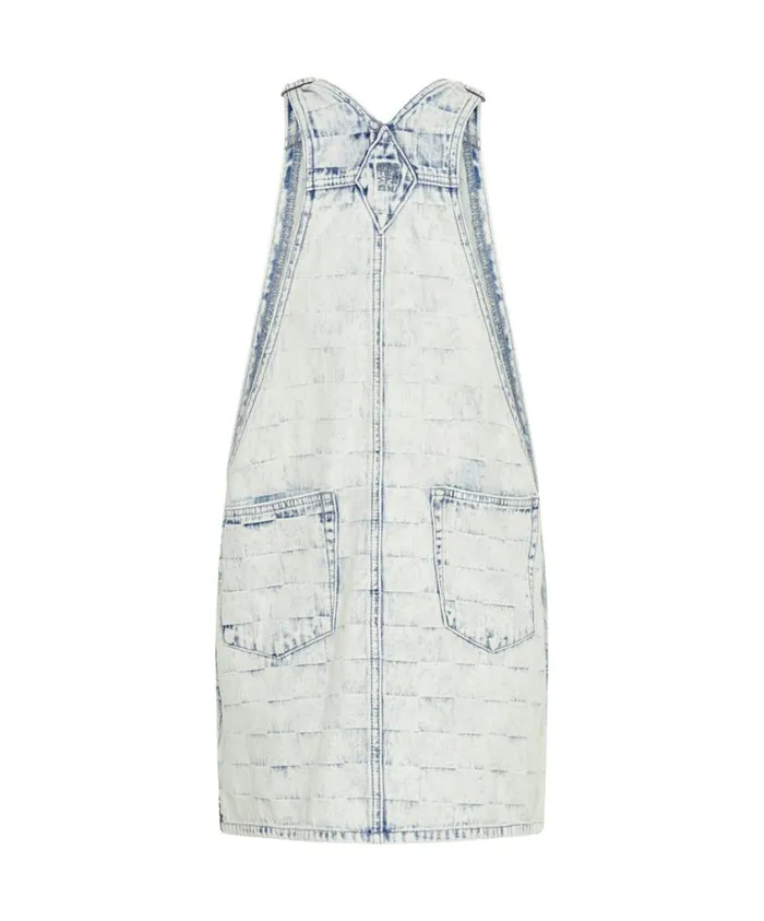 One Teaspoon Denim Dresses Women Checkmate Stanton St Mini Dress
