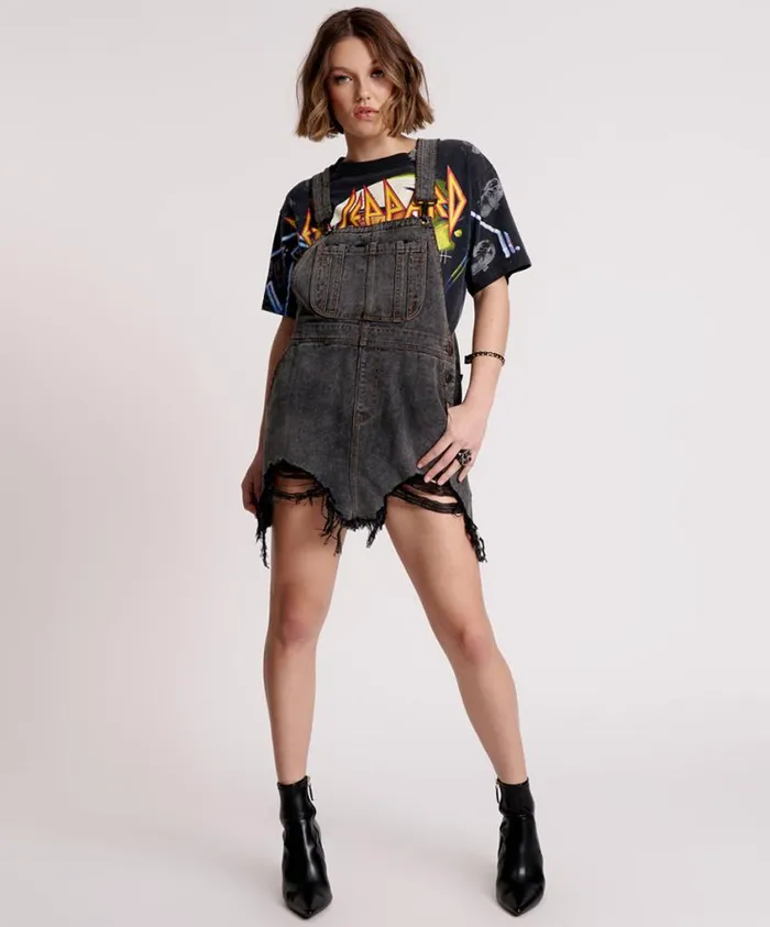 One Teaspoon Denim Dresses Women Stanton St Denim Pini Dress