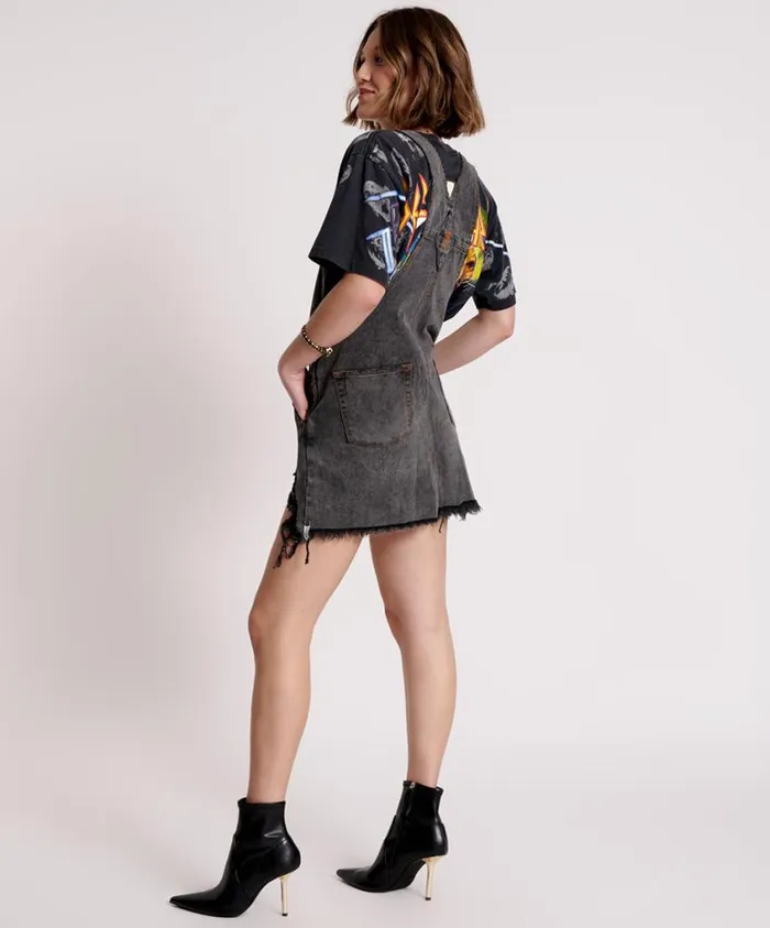 One Teaspoon Denim Dresses Women Stanton St Denim Pini Dress