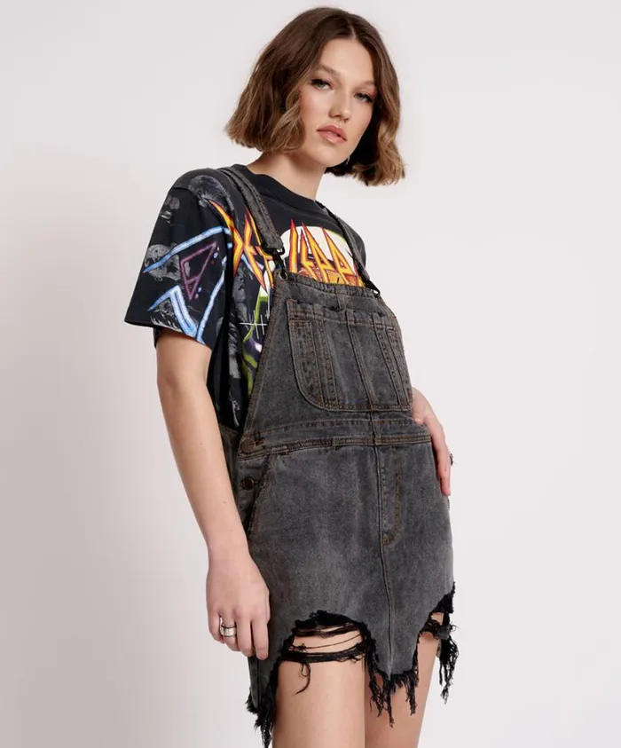 One Teaspoon Denim Dresses Women Stanton St Denim Pini Dress
