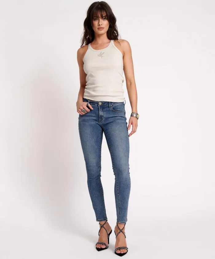 One Teaspoon Denim Jeans Women Classic Blue Freebirds Ii Low Waist Skinny Jeans One Teaspoon Denim Jeans Women Classic Blue Freebirds Ii Low Waist Skinny Jeans