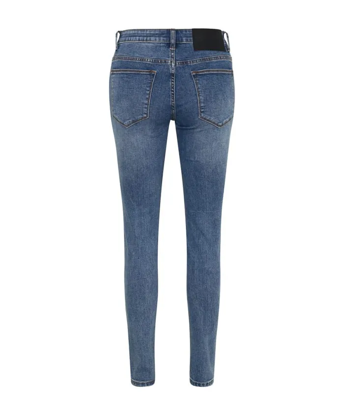 One Teaspoon Denim Jeans Women Classic Blue Freebirds Ii Low Waist Skinny Jeans