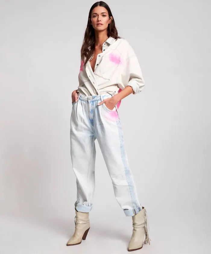 One Teaspoon Denim Jeans Women Classic Smiths Trouser Jean