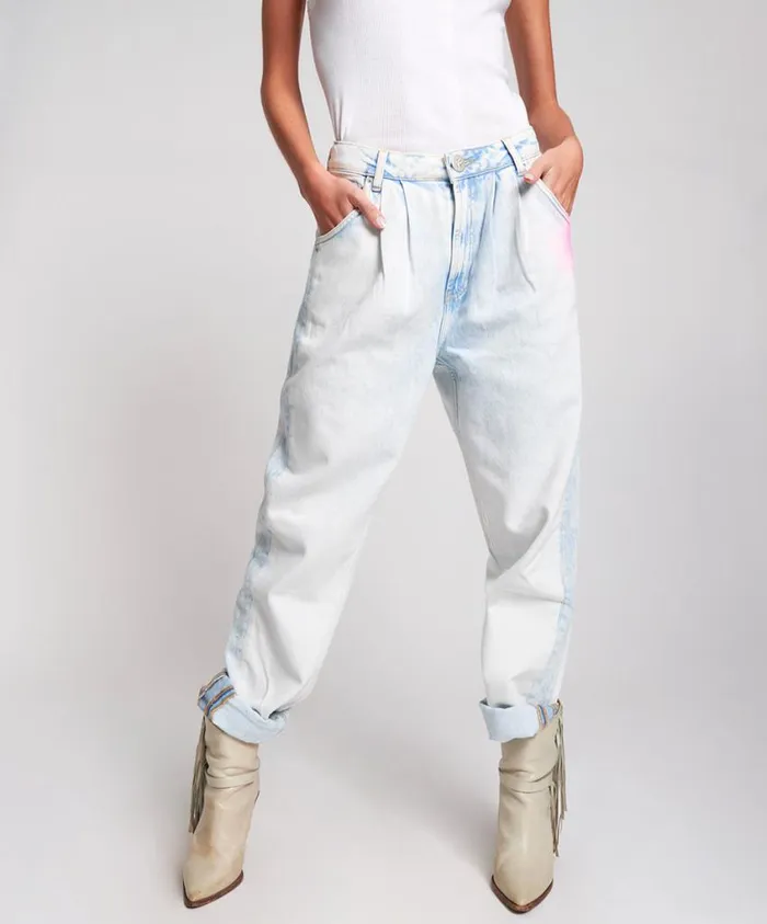 One Teaspoon Denim Jeans Women Classic Smiths Trouser Jean