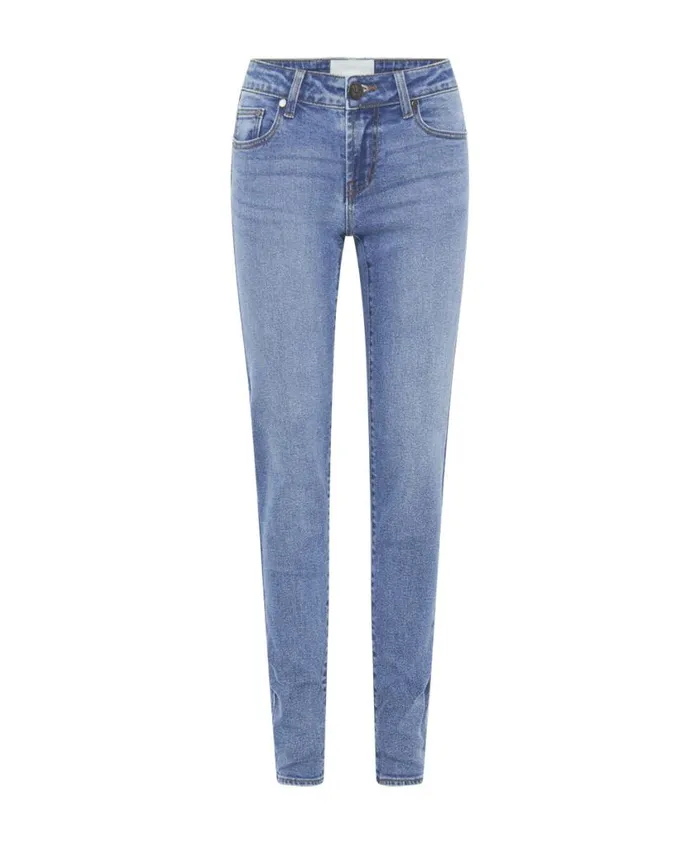 One Teaspoon Denim Jeans Women Dusty Blue Freebirds Ii Low Waist Stretch Skinny Jean