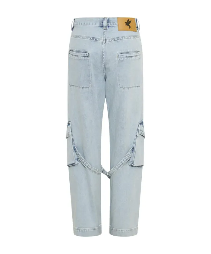 One Teaspoon Denim Jeans Women Florence Luna Utility Jeans