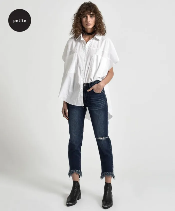 One Teaspoon Denim Jeans Women Lone Star Awesome Baggies High Waist Straight Leg Jean Blue One Teaspoon Denim Jeans Women Lone Star Awesome Baggies High Waist Straight Leg Jean Blue