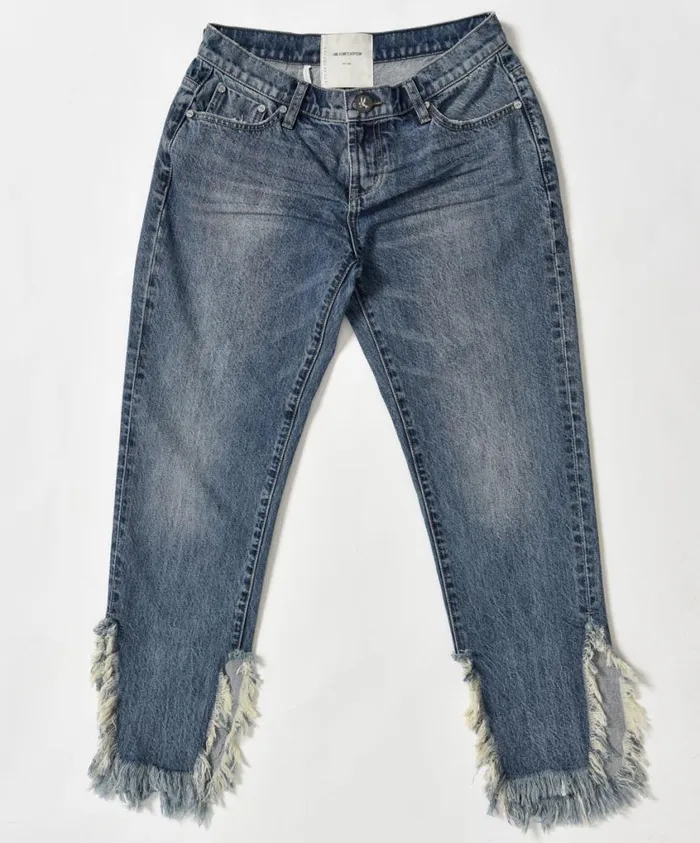 One Teaspoon Denim Jeans Women Oxford Awesome Baggies Straight Leg Jean