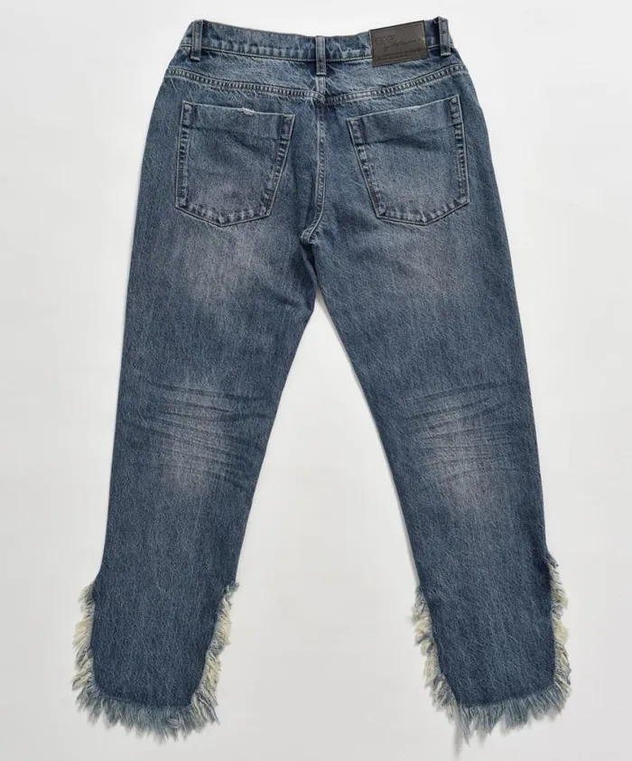 One Teaspoon Denim Jeans Women Oxford Awesome Baggies Straight Leg Jean
