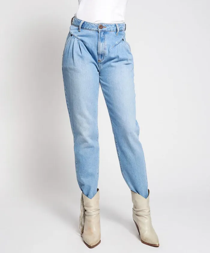 One Teaspoon Denim Jeans Women Pacifica Streetwalkers High Waist 80S Jean