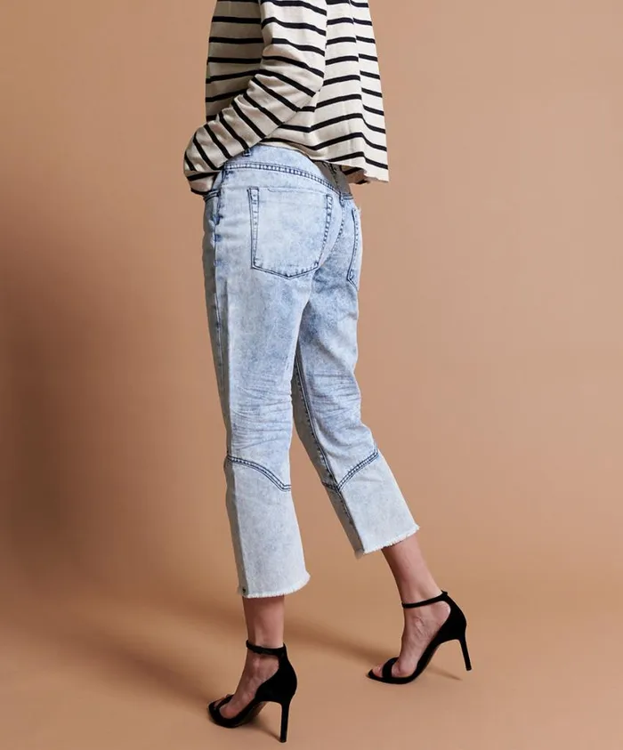 One Teaspoon Denim Jeans Women Rocky Acid Kick Flare Jean 8211 Low Waist USA