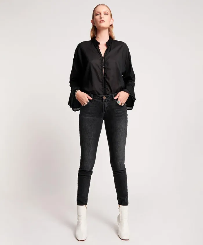 One Teaspoon Denim Jeans Women Sonic Black Freebirds Ii Low Waist Skinny Jean One Teaspoon Denim Jeans Women Sonic Black Freebirds Ii Low Waist Skinny Jean