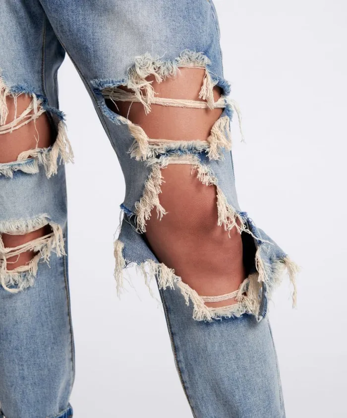 One Teaspoon Denim Jeans Women Sunbleach Blue Saints Boyfriend Jeans Blue