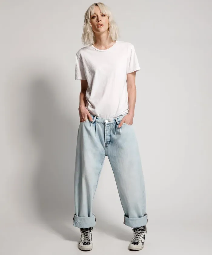 One Teaspoon Denim Jeans Women Wilde Blue Smiths Trouser Jean OneTeaspoon