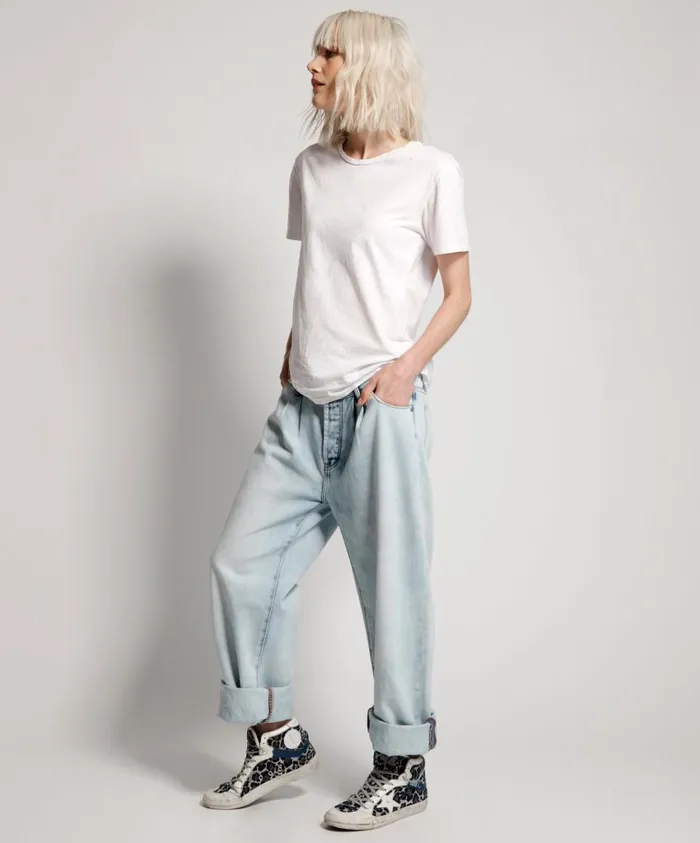 One Teaspoon Denim Jeans Women Wilde Blue Smiths Trouser Jean OneTeaspoon