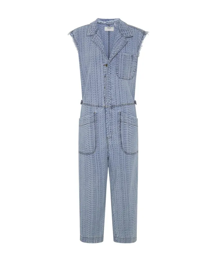 One Teaspoon Denim Jumpsuits Women On Repeat Safari Camp Overalls